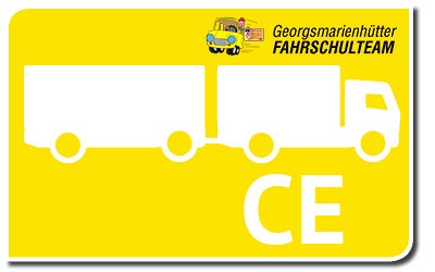 Lkw über 7,5 t + Anhänger: CE