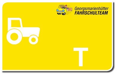Traktor groß: T